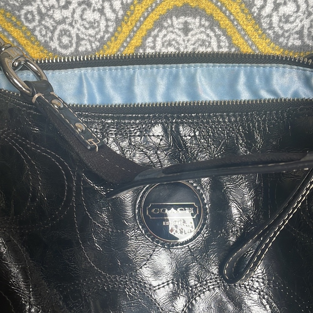 Black coach bag - Picture 2 of 7